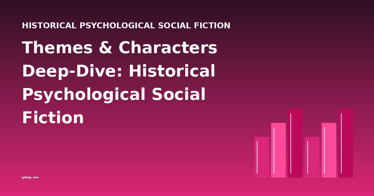 Themes & Characters Deep-Dive: Historical Psychological Social Fiction