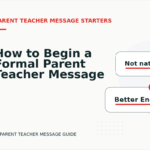 How to Begin a Formal Parent Teacher Message