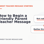How to Begin a Friendly Parent Teacher Message