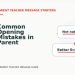 Common Opening Mistakes in Parent Teacher Messages