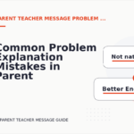 Common Problem Explanation Mistakes in Parent Teacher Message English