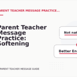 Parent Teacher Message Practice: Softening Direct Sentences